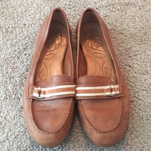 Brown Leather Loafers